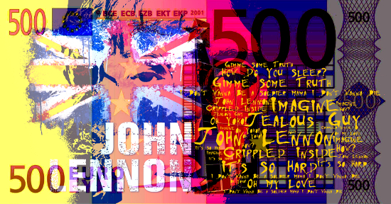 500euros John-Lennon
